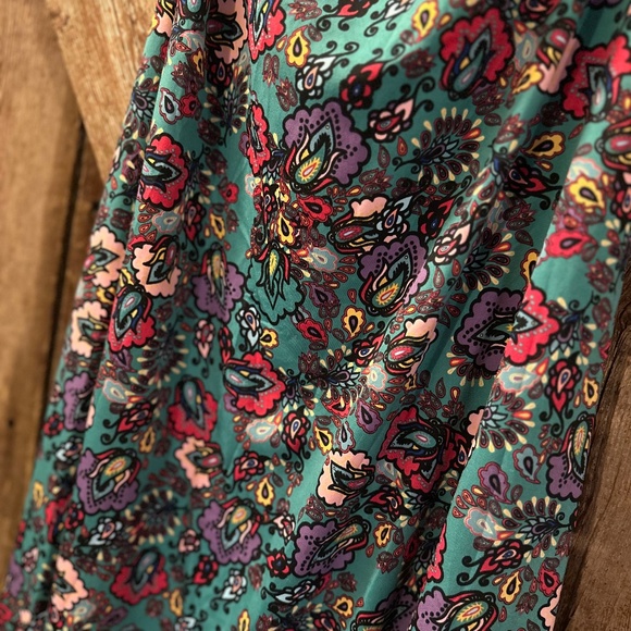 Used LuLaRoe XXS. Floral Maxi Skirt Dress - Picture 3 of 4